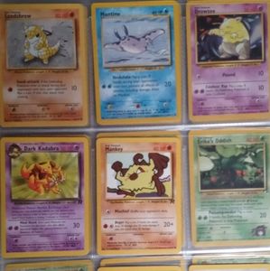 Pokemon cards from 90s